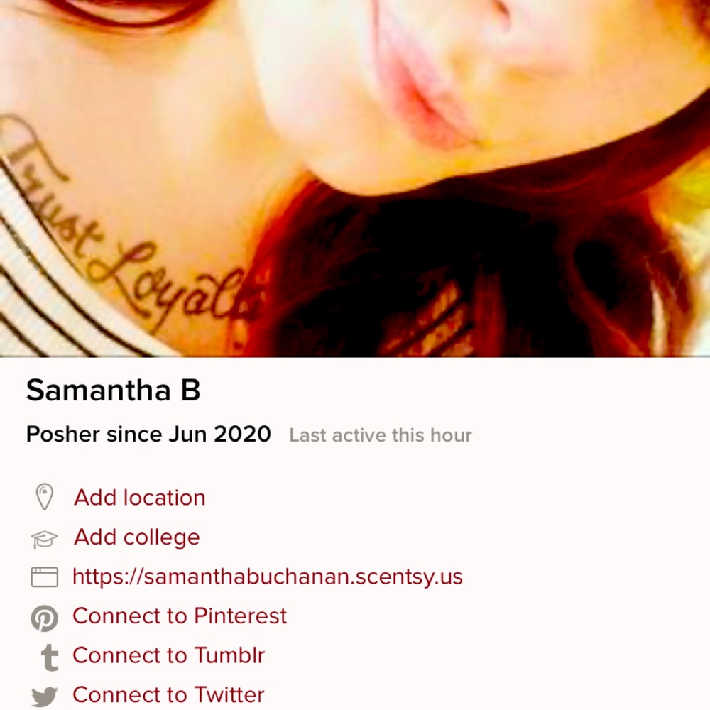 My website for scensty is in about me
